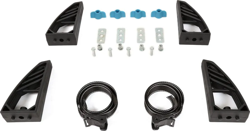 Fixation Échelle sur Barres de Toit : Inserts Profil T ERKUL (Lot de 4)