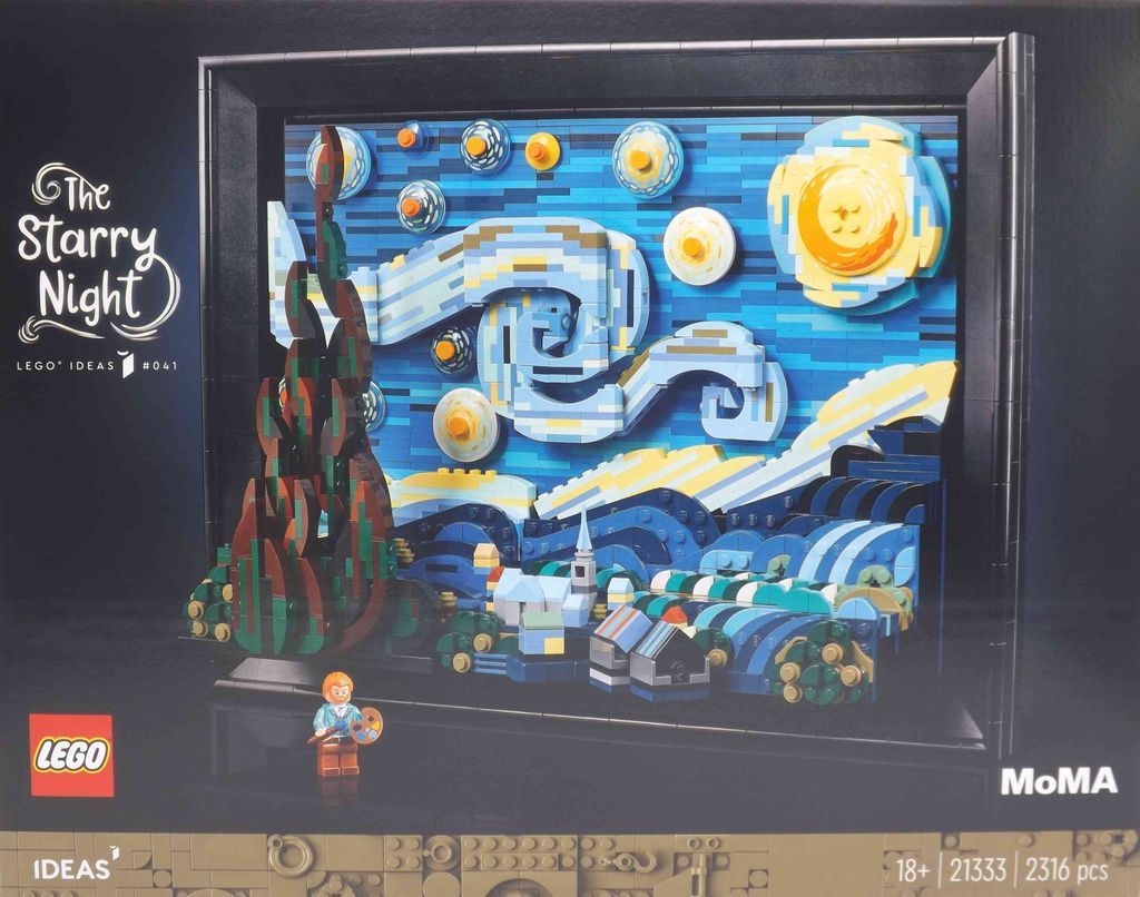 LEGO® Ideas 21333 Vincent van Gogh - Gwiaździsta noc Zdjęcie produktu 24
