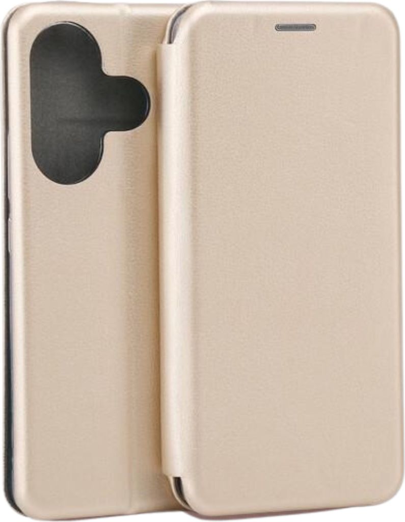 Beline Case Book Magnetic Poco F6 gold/gold Schutzhülle