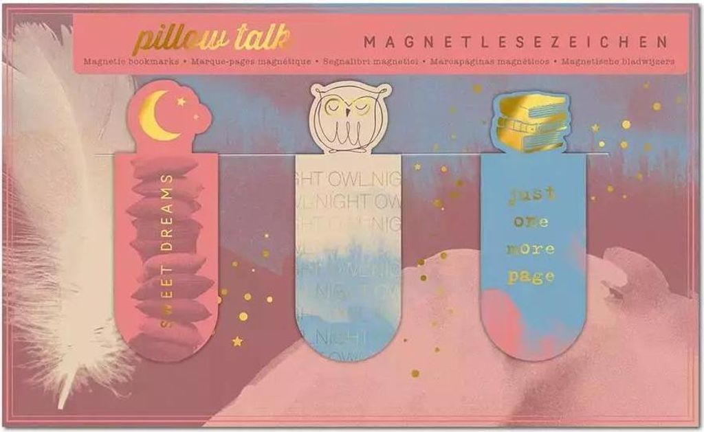 Lit. Magnetlesezeichen Pillow talk