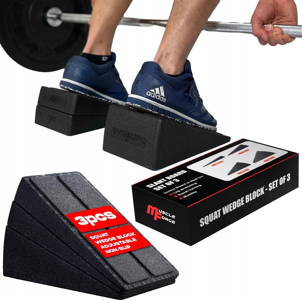 Kniebeugen-Keilblock