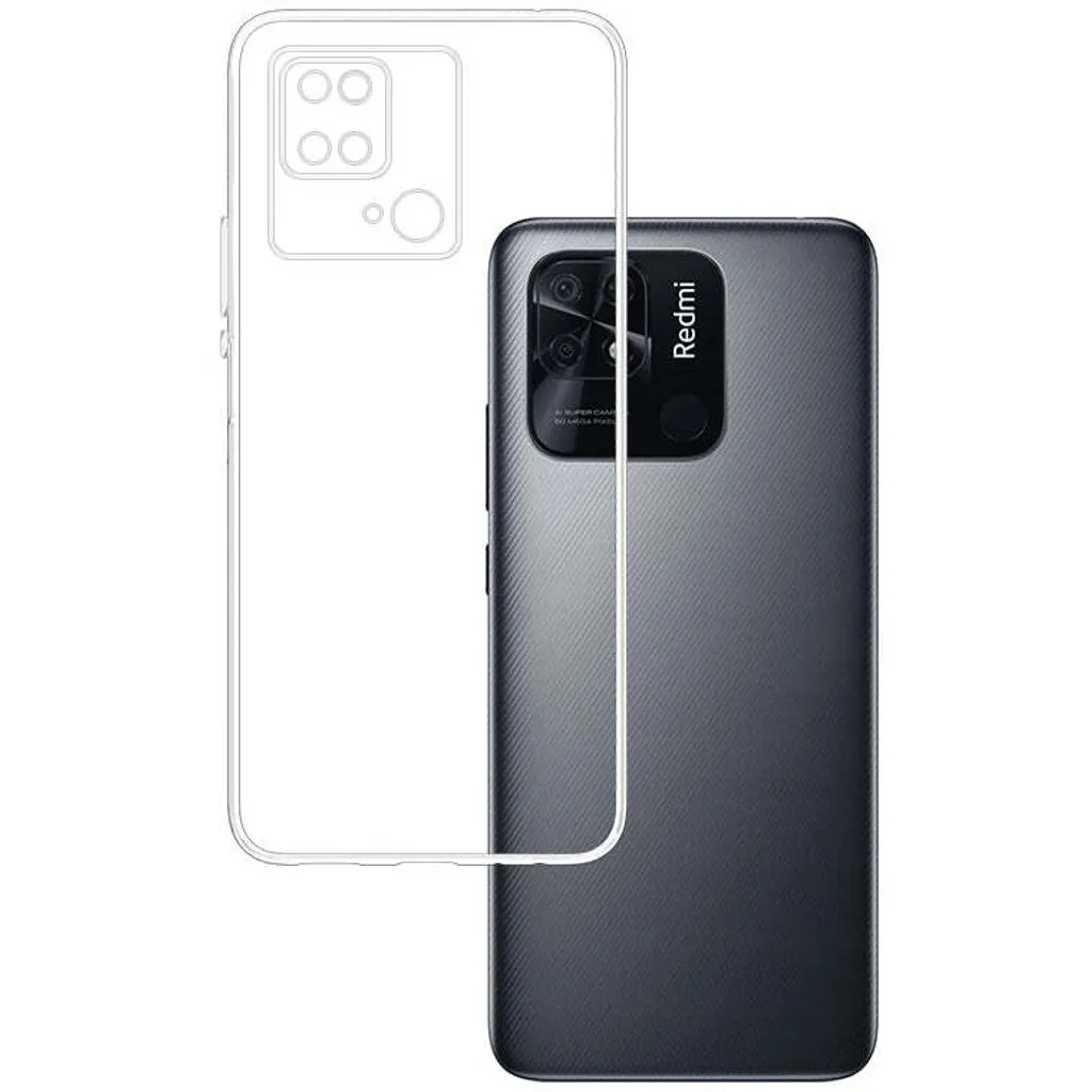 3mk Clear Case per Xiaomi Redmi 10C - Custodia Trasparente Resistente - 7