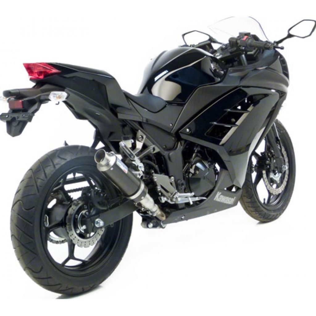 LeoVince GP Corsa Carbon Slip-On Auspuff für KAWASAKI Z 300/ABS