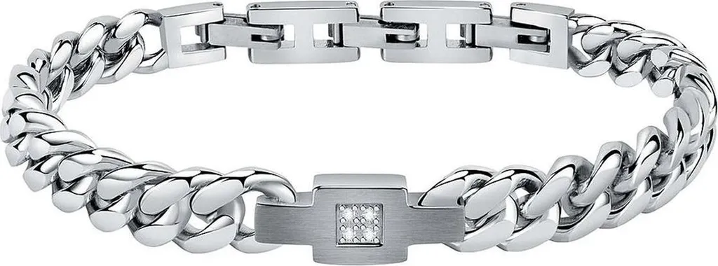 Bracelet Morellato SAUK07 acier argenté résistant qui ne ternit pas