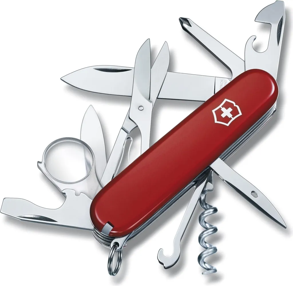 Victorinox Explorer avec loupe et tournevis Phillips pour bricolage précis