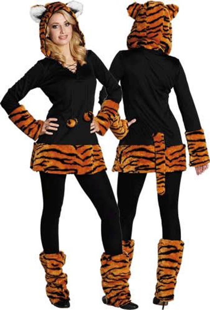 Tiger Katze Leopard Karneval Fasching Kostüm 42 Produktbild 
