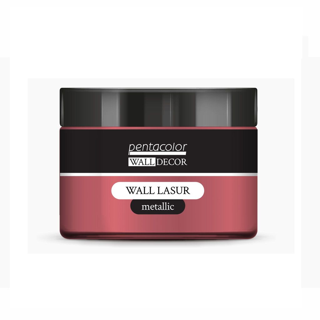 PENTART Wandlasur, Metallic, 150 ml, Perlrosa