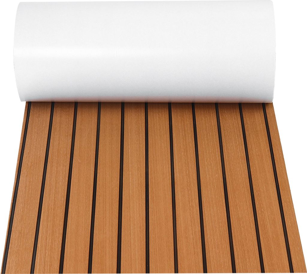 Eva Schaum Faux Teakholz Decking Bodenbelag, 2400 x 600 x Produktbild 6
