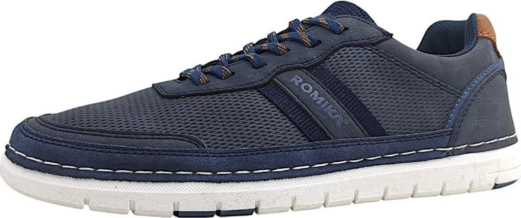 Romika Herrenschuhe Schnürschuhe Schnürer Blau Freizeit, Schuhgröße:46 EU