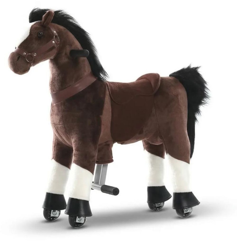 Mechanisch paard op wielen, maat XS - voor kinderen van 3 Productafbeelding 