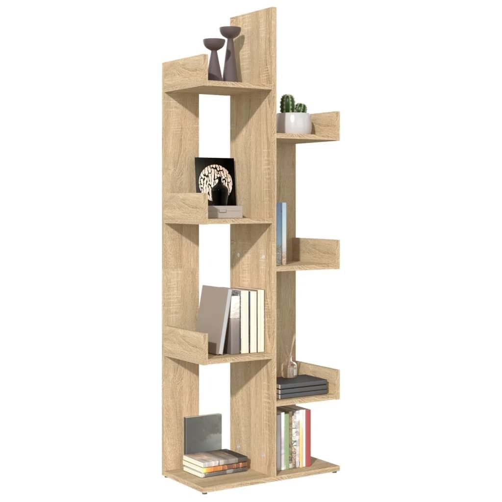 "2026 Aktion"Bücherregal - CLORIS - Standregal - Robust und langlebig - Sonoma-Eiche 48x25,5x140 cm Holzwerkstoff - NeuMöbel1891205