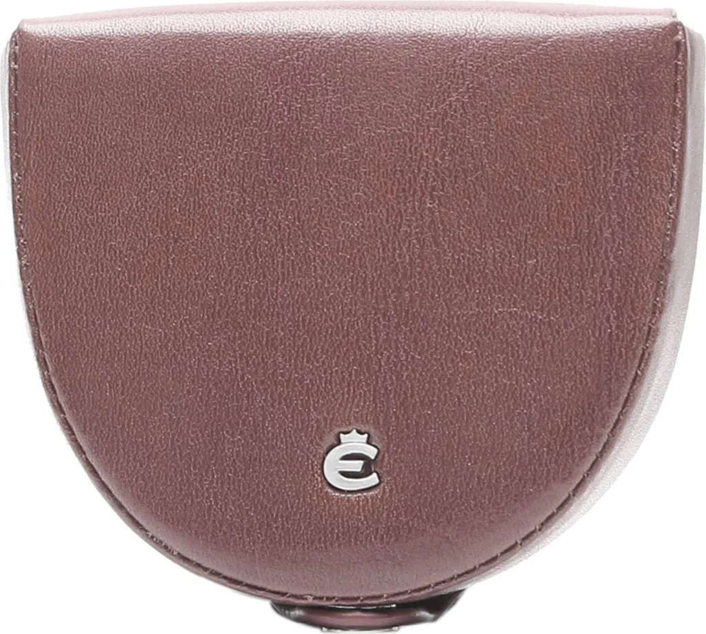 Porte-monnaie Esquire Toscana Coffee en Cuir Marron pour Homme