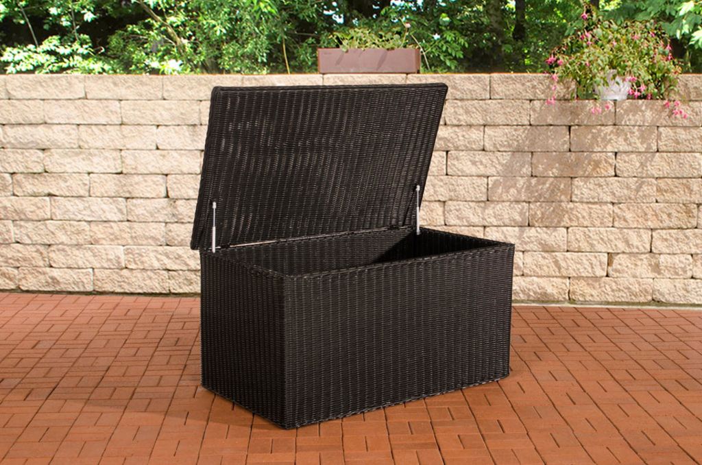 TPFGarden Luxus Auflagenbox Sunny XL 5mm schwarz