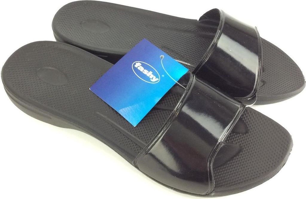 Fashy Damen Pantolette, schwarz 40