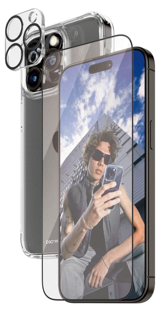 PanzerGlass ® 3-in-1 Bundle iPhone 15 Pro Max, Apple, Apple Obrázok produktu 