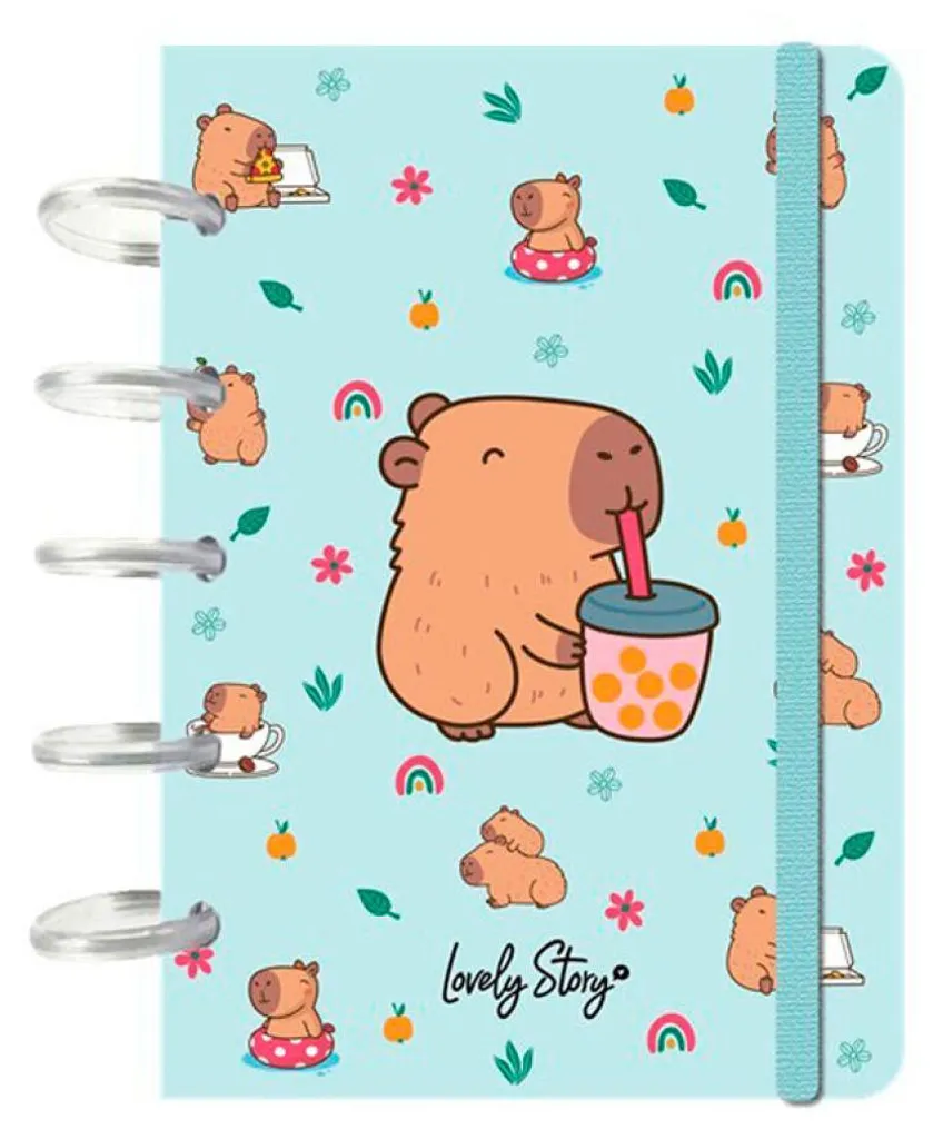 Carnet A6 Capybara Lovely Story : Ne Perdez Plus Vos Idées Créatives