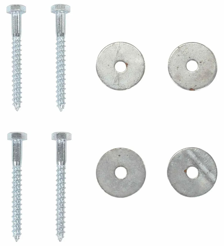 vidaXL Piquets d'ancrage 4 pcs Argent Ø10 x 60 cm en Métal galvanisé