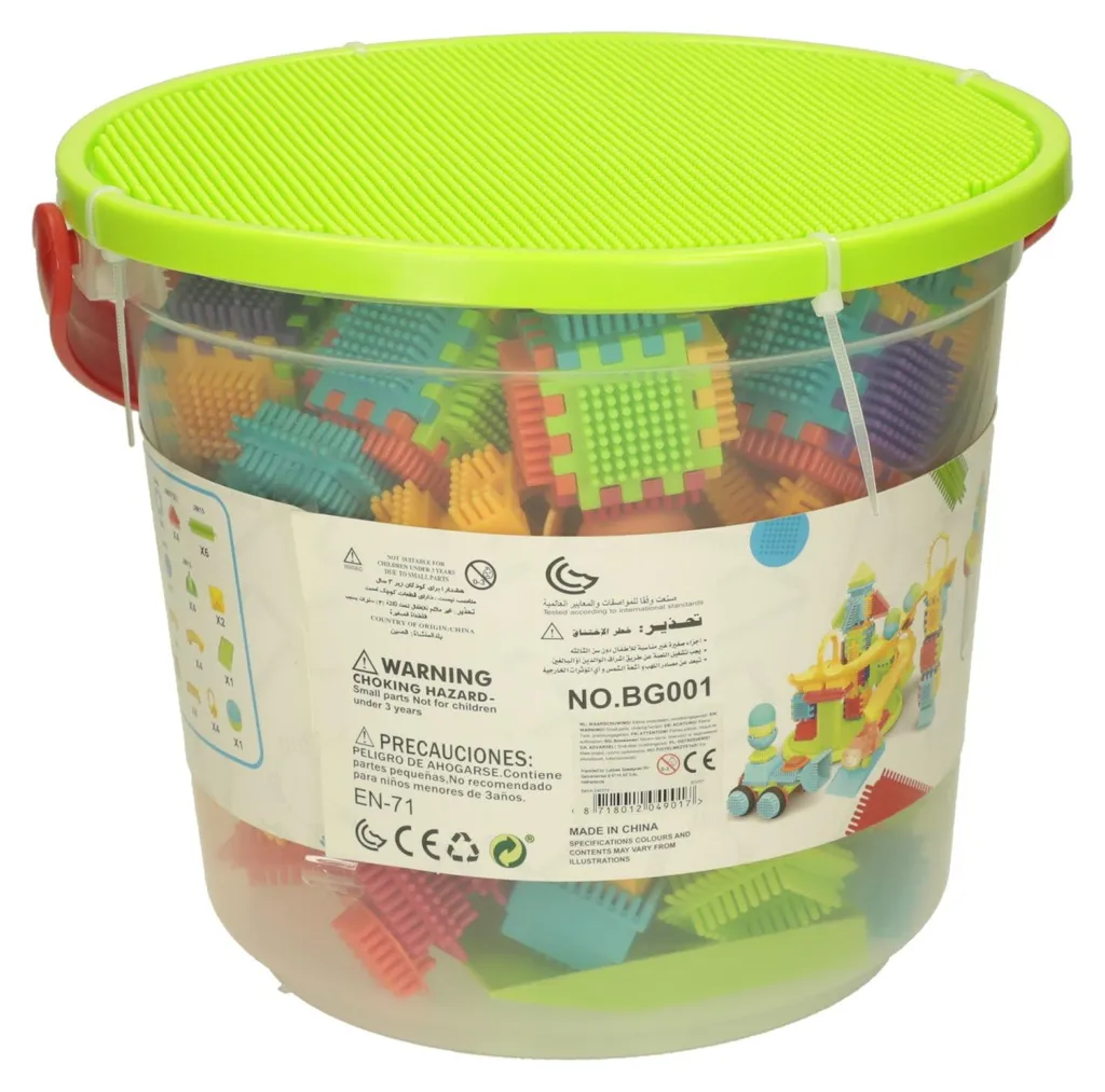 Blocs à Picots 155 Pièces : Rangez Facilement ce Jeu de Construction Pro - 4