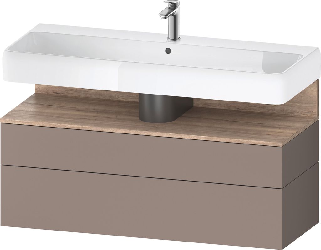 DURAVIT QA4396055430000 QTG WTU WH Ek. 1190x470x590 bs. Mt. H