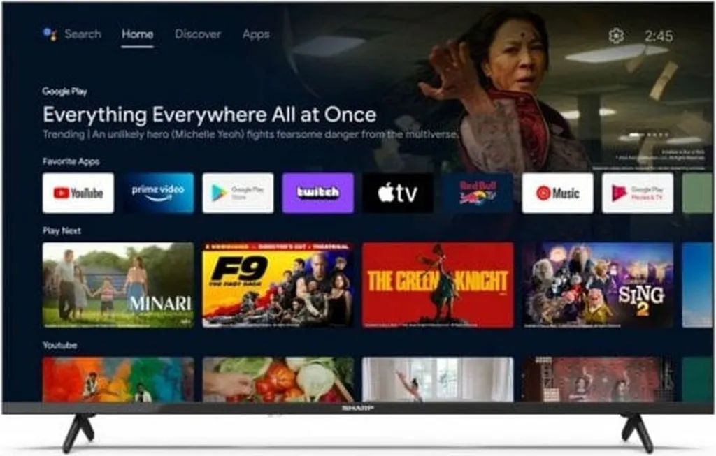 TV Connectée Sharp 40FH2EA Full HD 101cm avec WiFi et Image Active - 5