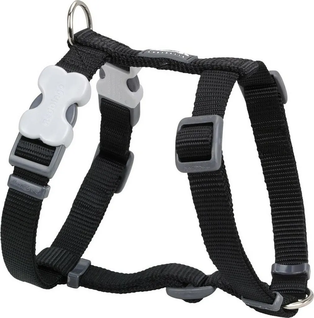 Pettorina Antiruggine Red Dingo Soft Nero 37-61cm | Massima Tenuta