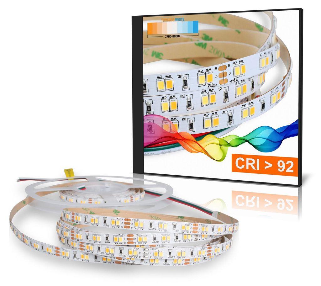 LED Strip 2835 TUNABLE WHITE (2700-6000K) CRI 92 72W 5 Produktbild 
