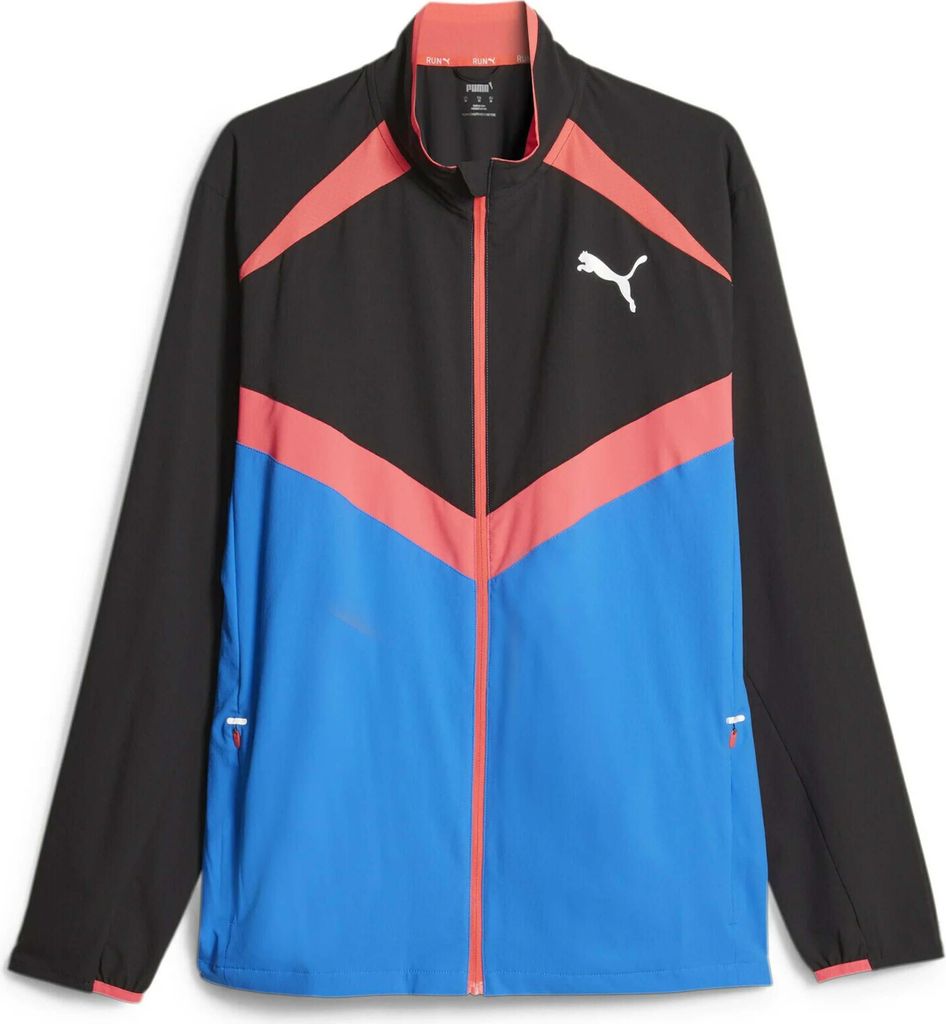 Puma Run Ultraweave Halbreißverschluss-sweatshirt Blau,Schwarz XL Mann Blau,Schwarz XL