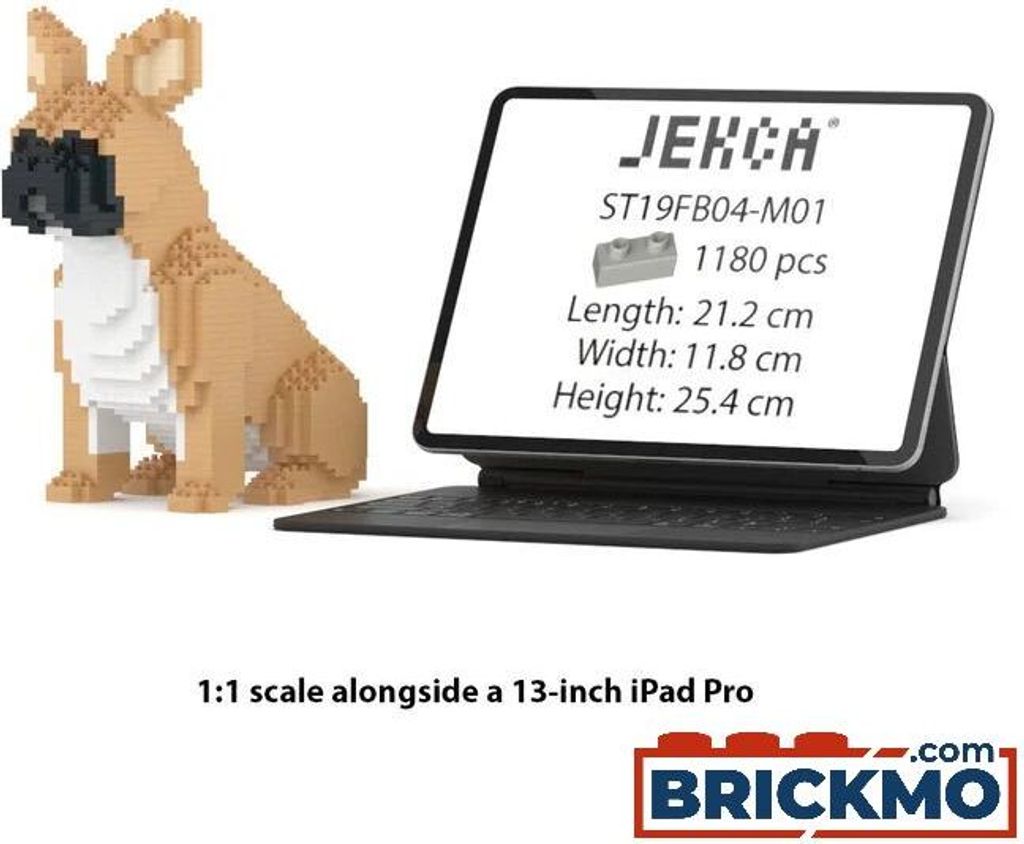 JEKCA Bricks Bouledogue français 04-M01 ST19FB04-M01 Image du produit 