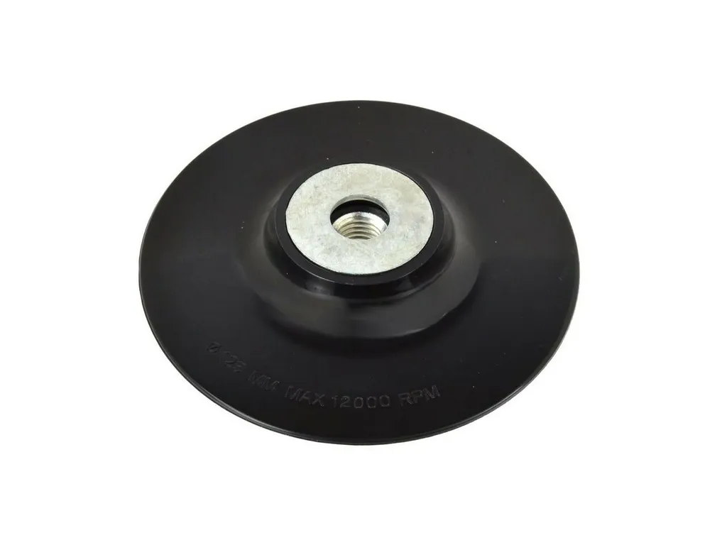 Supporto Geko G00324 Nero 125mm per Smerigliatrice - Filetto M14 Robusto