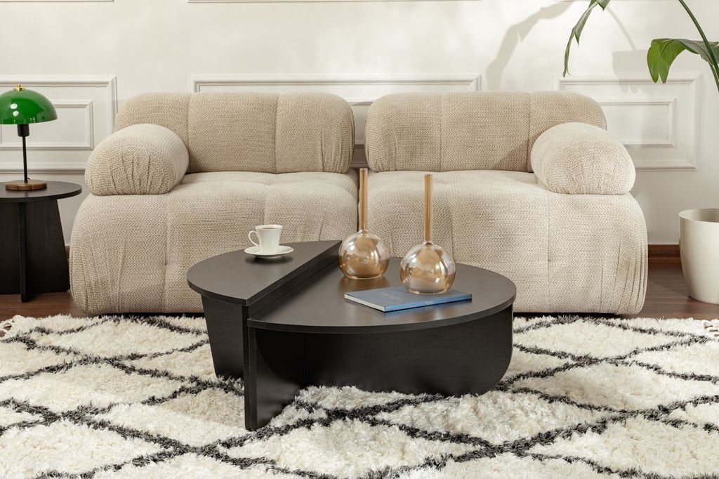 Skye Decor, Orion - Wood, Black V2, Couchtische, Holz, Produktbild 