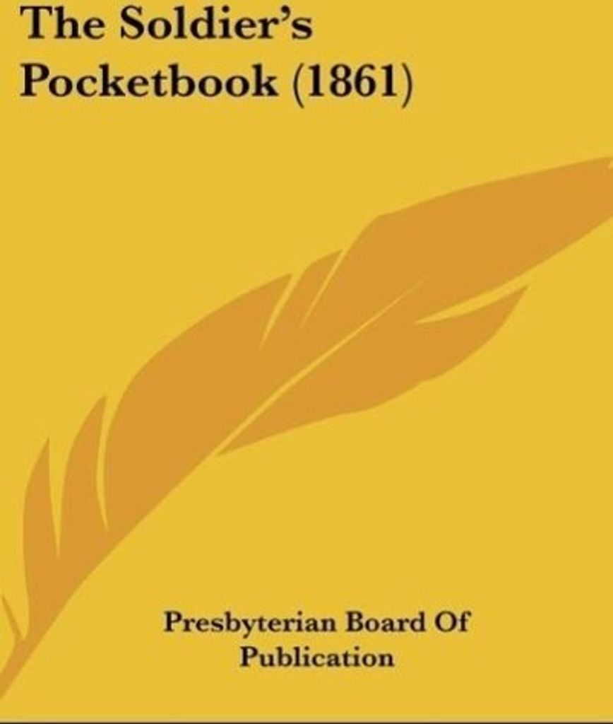 The Soldier's Pocketbook (1861)