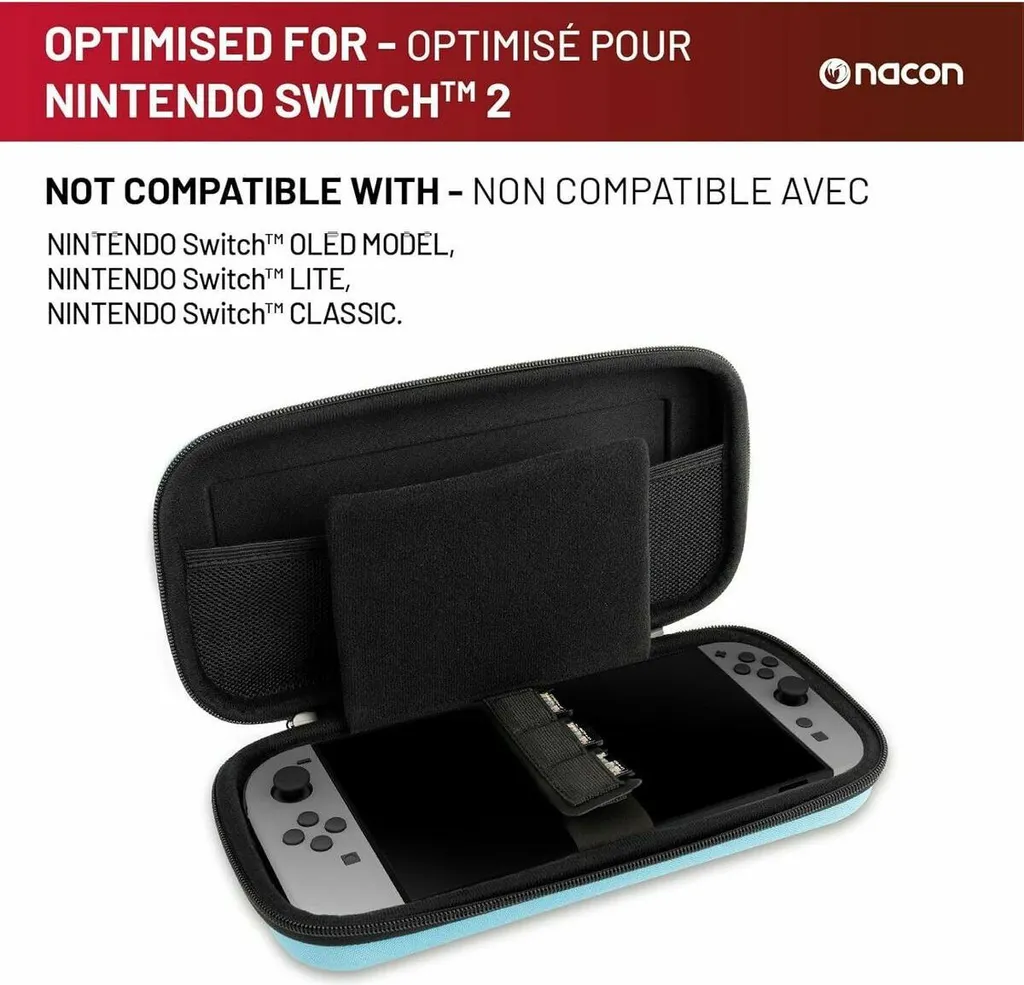 Câble USB Nacon SWITCHNEWPACK5RED rouge pour console Nintendo Switch