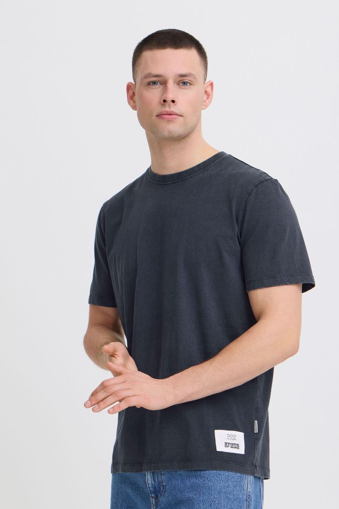 Blend BHKeelan Herren T-Shirt Kurzarm Shirt 100% Baumwolle Regular Fit