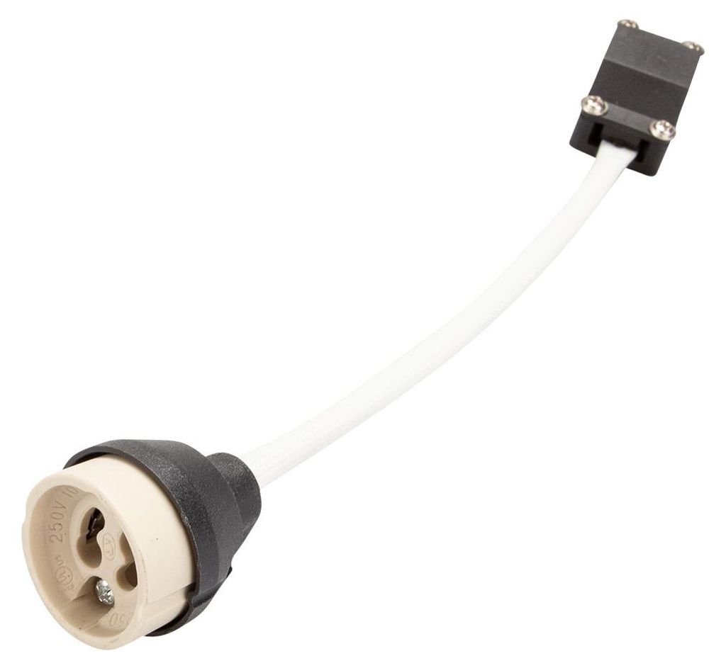 Halogenlampen GU10 Fassung Brücke Mit Kabel und Produktbild 