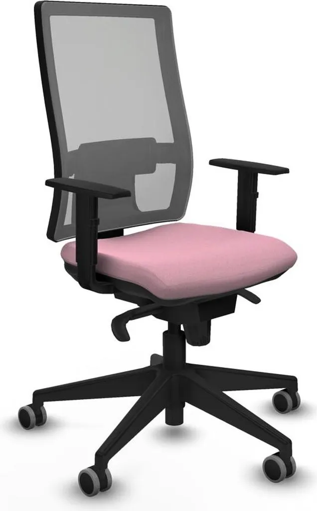 Chaise de bureau Horna Piqueras y Crespo 1D066G0 Rose ergonomique