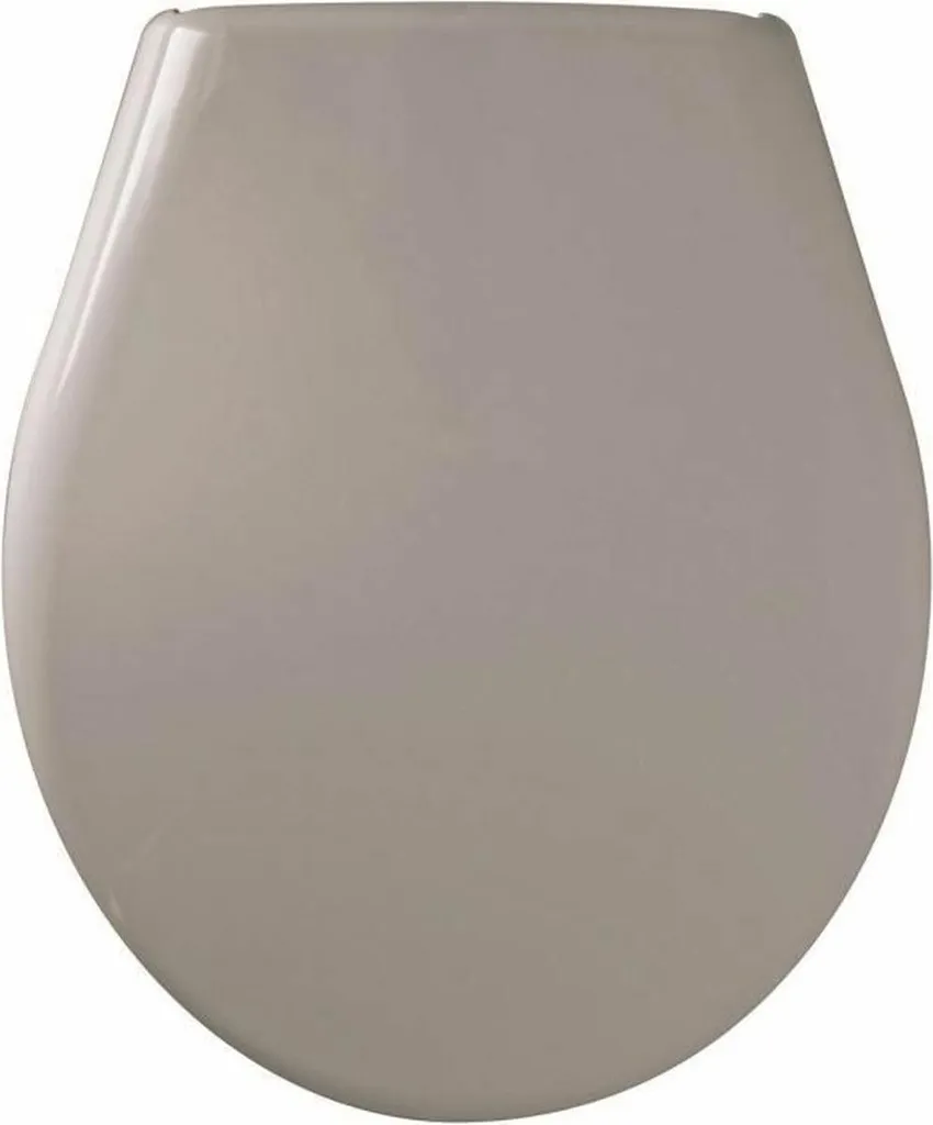 Abattant WC Beige Brown Gelco : Siège Thermodur Anti-Rupture Stable