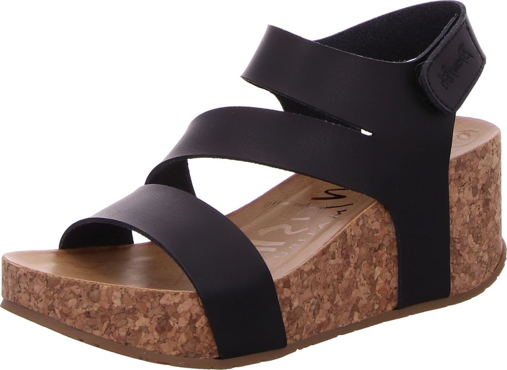 Blowfish LeeLee Damenschuhe Sandalette Schwarz Freizeit, Schuhgröße:38 EU