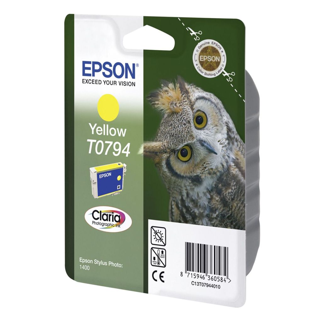 Epson Tintenpatrone yellow T 079 T 0794