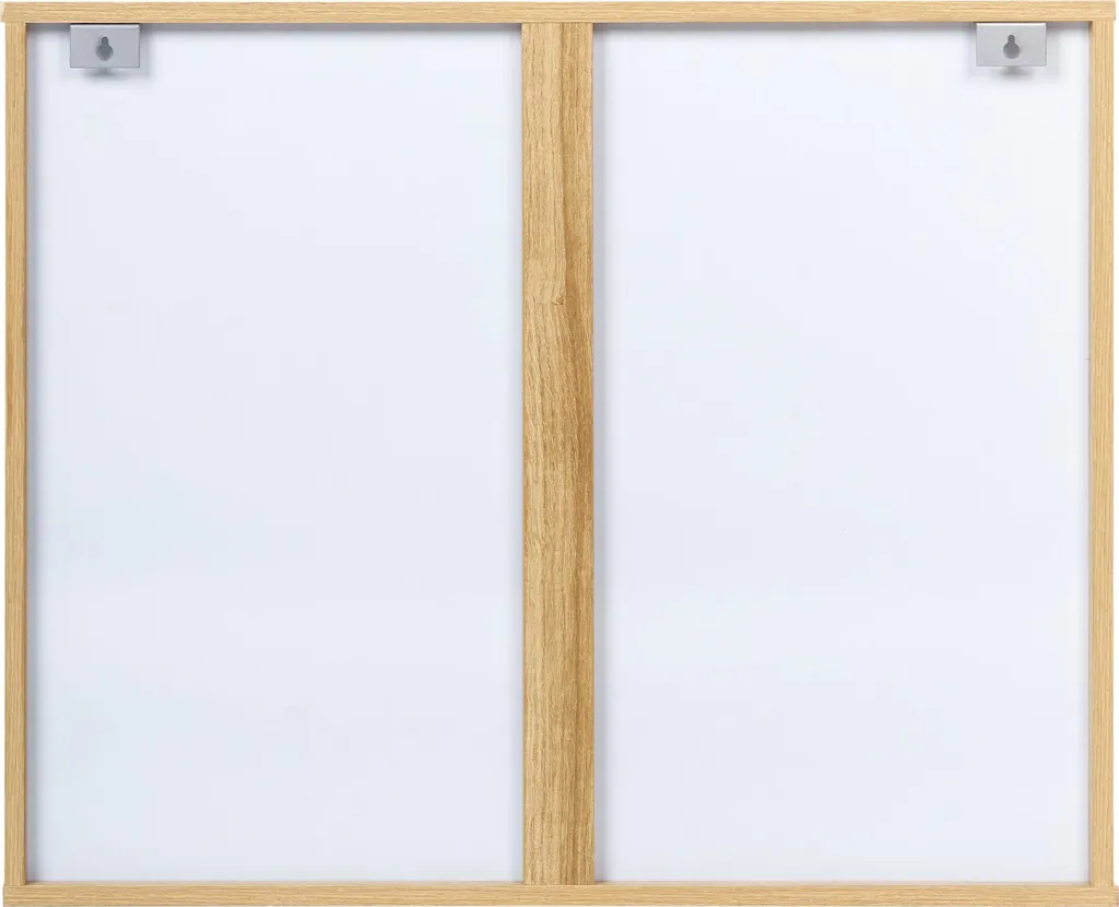 Miroir mural robuste 80x65 cm : solution déco pour murs sombres - 4