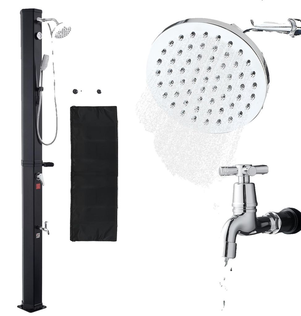 VEVOR, ducha solar de 40 litros, ducha de jardín de 2290 Imagen del producto 