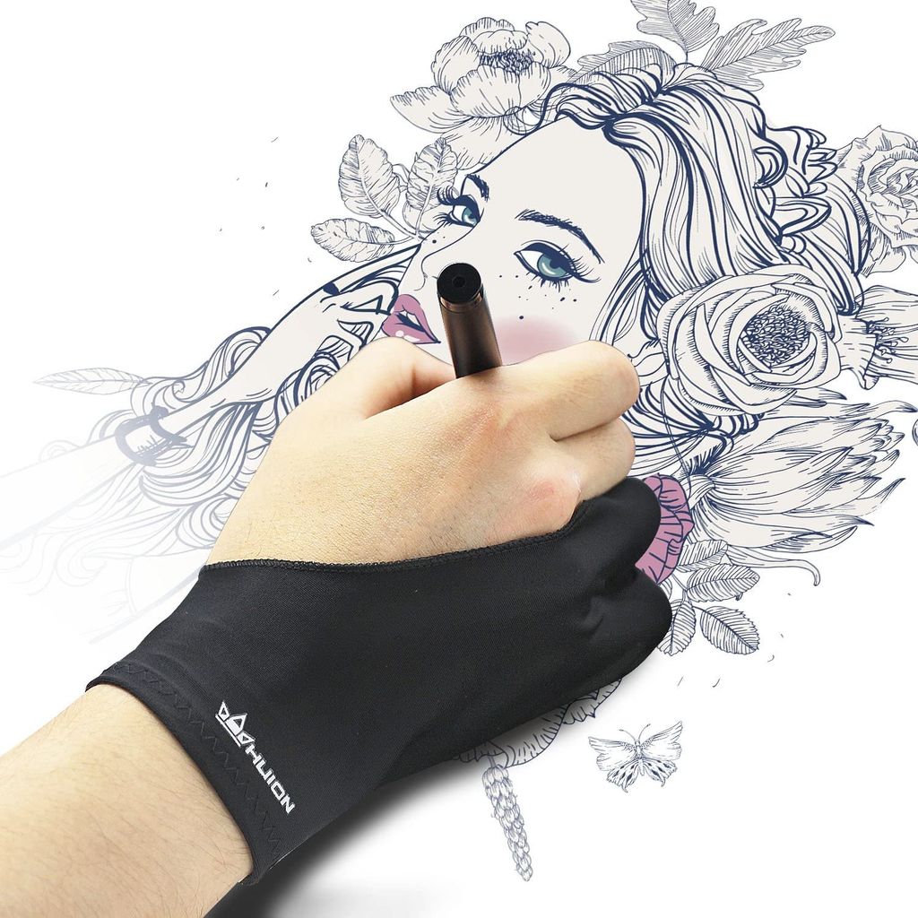 3er-Pack Zeichenhandschuhe Für Künstler - Ideal Für Tablet, Papier & Malen
