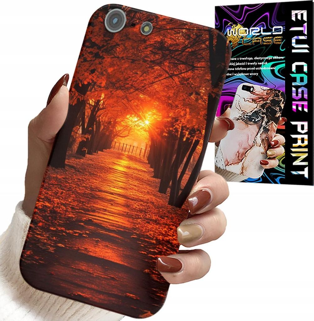 Hülle Für Iphone 5 / 5S / 5C - Park, Herbst, Fallende Blätter, Rückseite