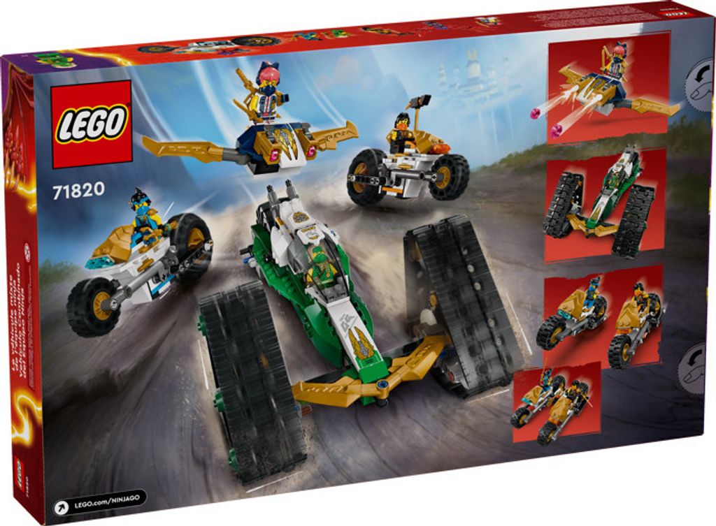LEGO NINJAGO Wielofunkcyjny pojazd ninja, Zabawka dla Zdjęcie produktu 27