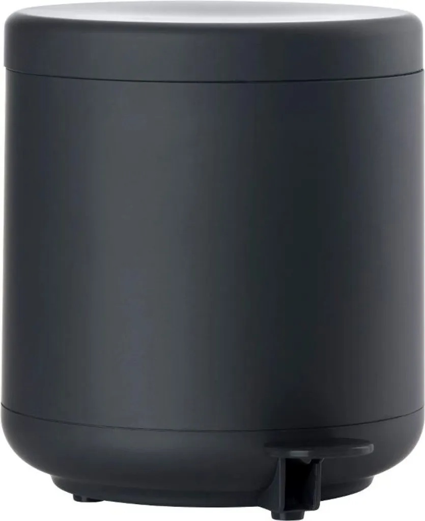 Zone Denmark Ume Poubelle de Salle de Bain 4L Noire - Design Épuré