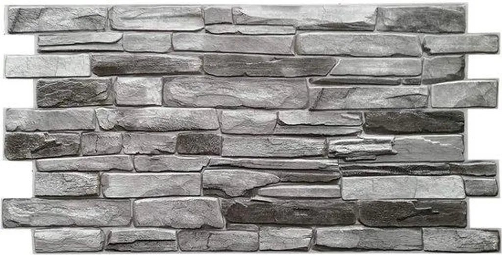 Panneaux muraux 3D élastiques en PVC 1mm - Lot de 12 dalles 50x50 cm