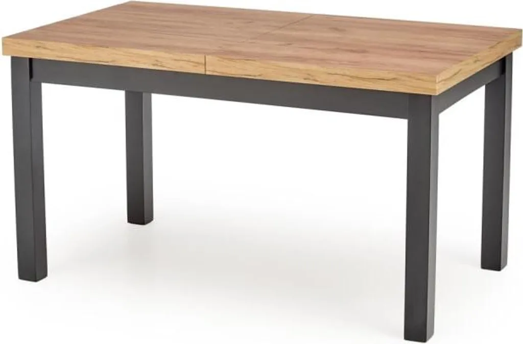 Table pliante Tiago en bois d'acacia réglable pour balcon et terrasse