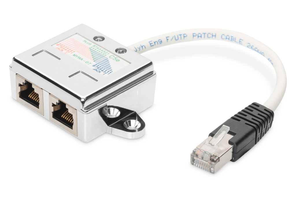 Digitus AT-AG CX2 DIGITUS Patchkabel-Adapter, CAT 5e, Productafbeelding 