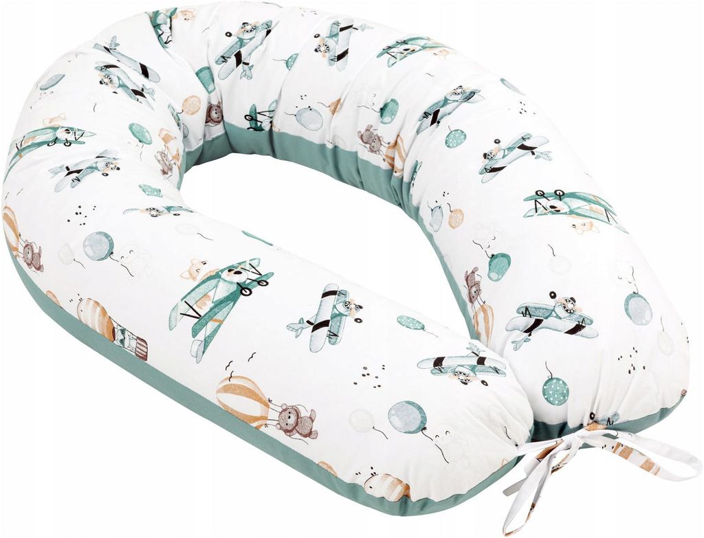 Jukki těhotenský polštář ve tvaru V 170 cm – kojicí polštář Obrázek produktu 