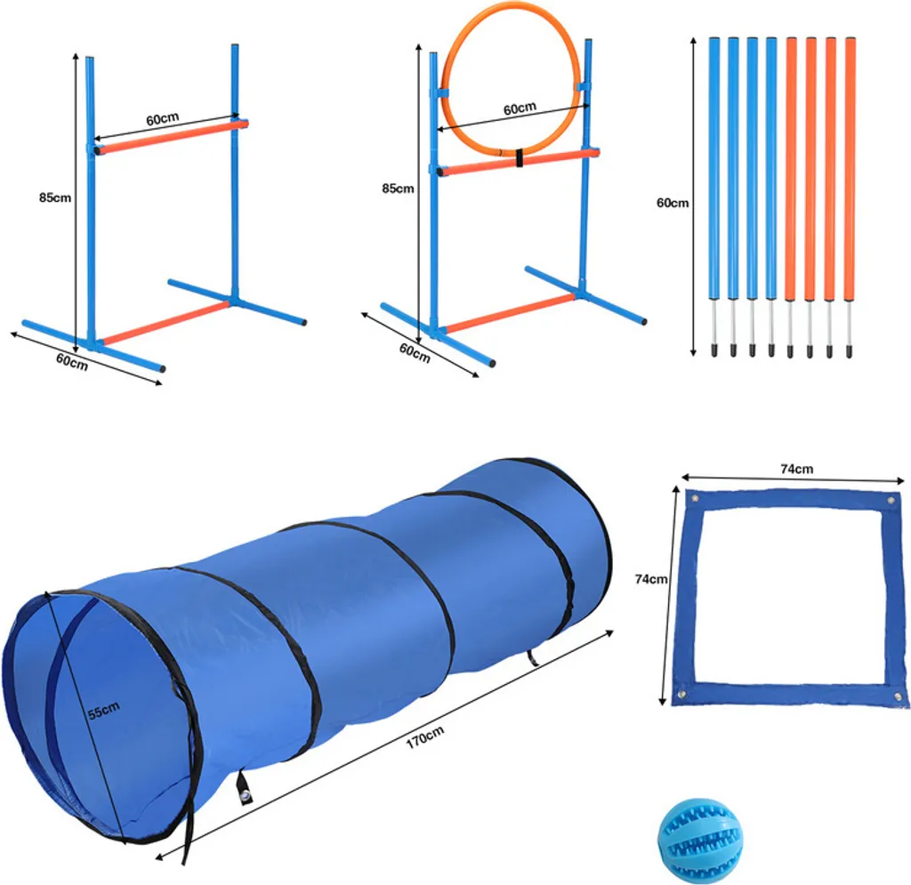 Set Agility Chien : Solution Contre l'Ennui et Manque d'Exercice Canin