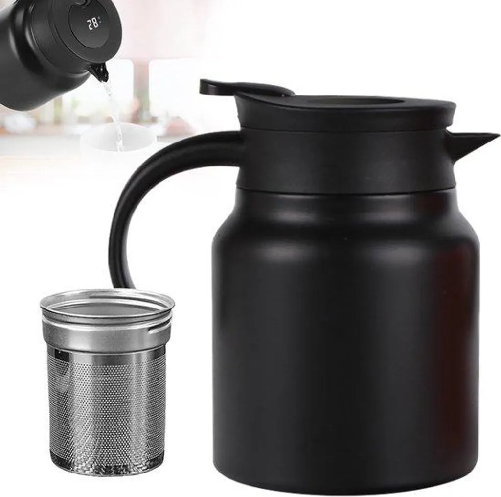 Théière à thermosiphon avec filtre pour garder votre thé chaud 2h
